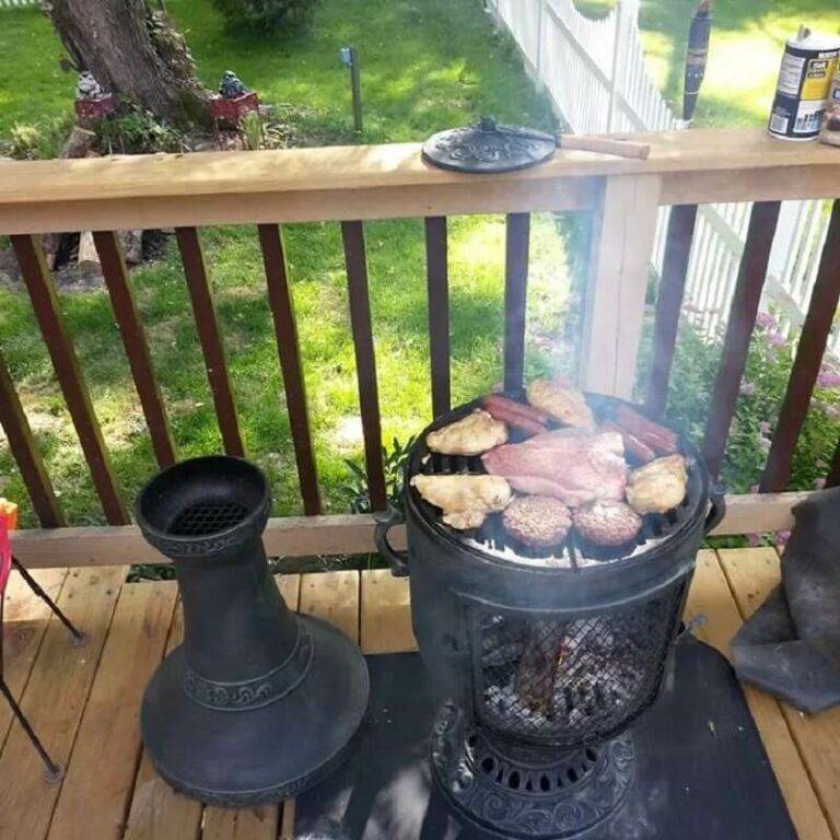 Grill deals for chiminea