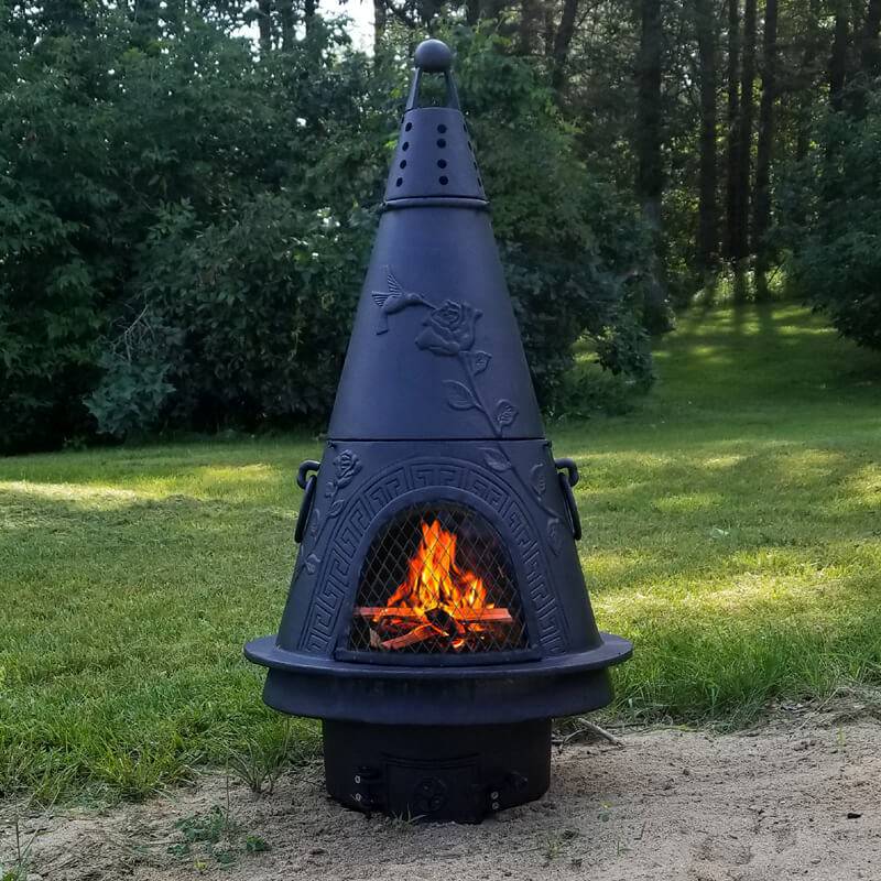 Garden Cast Iron Fireplace