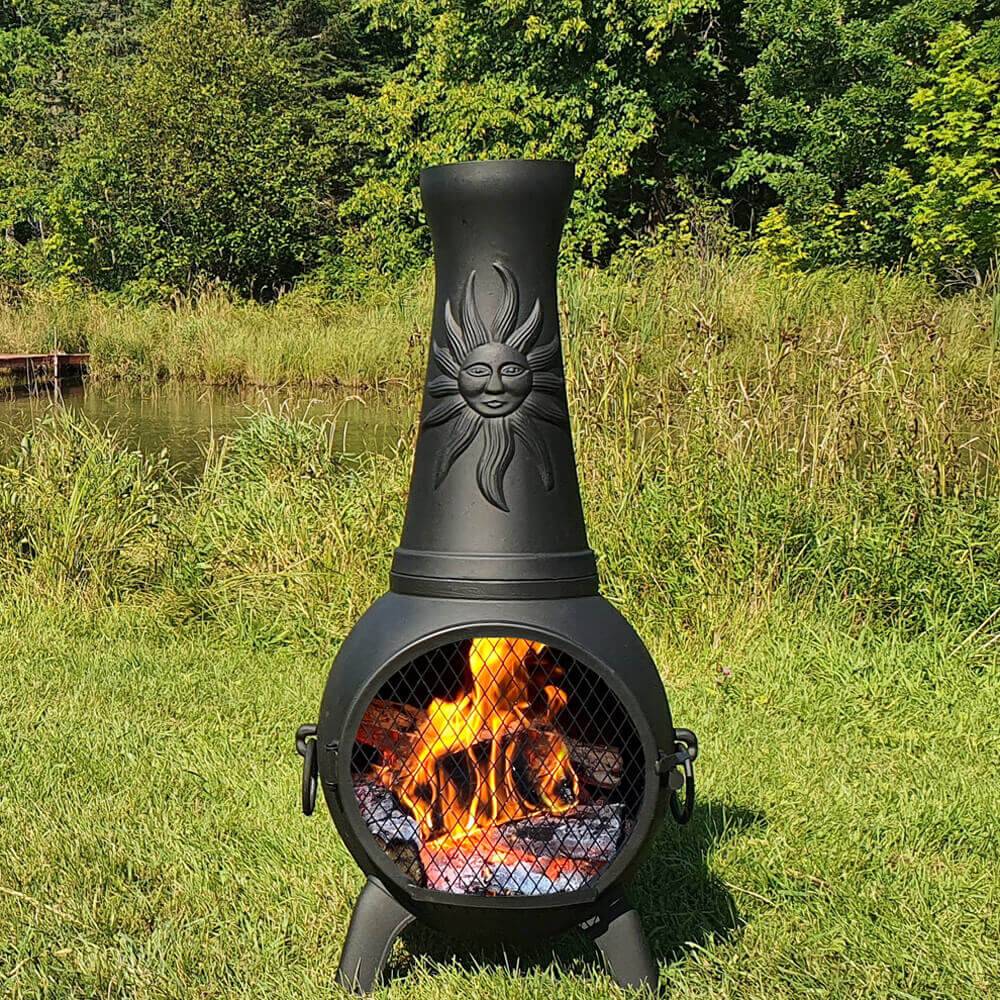 Chiminea firewood hotsell