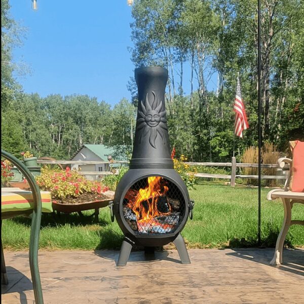 sun fire chiminea